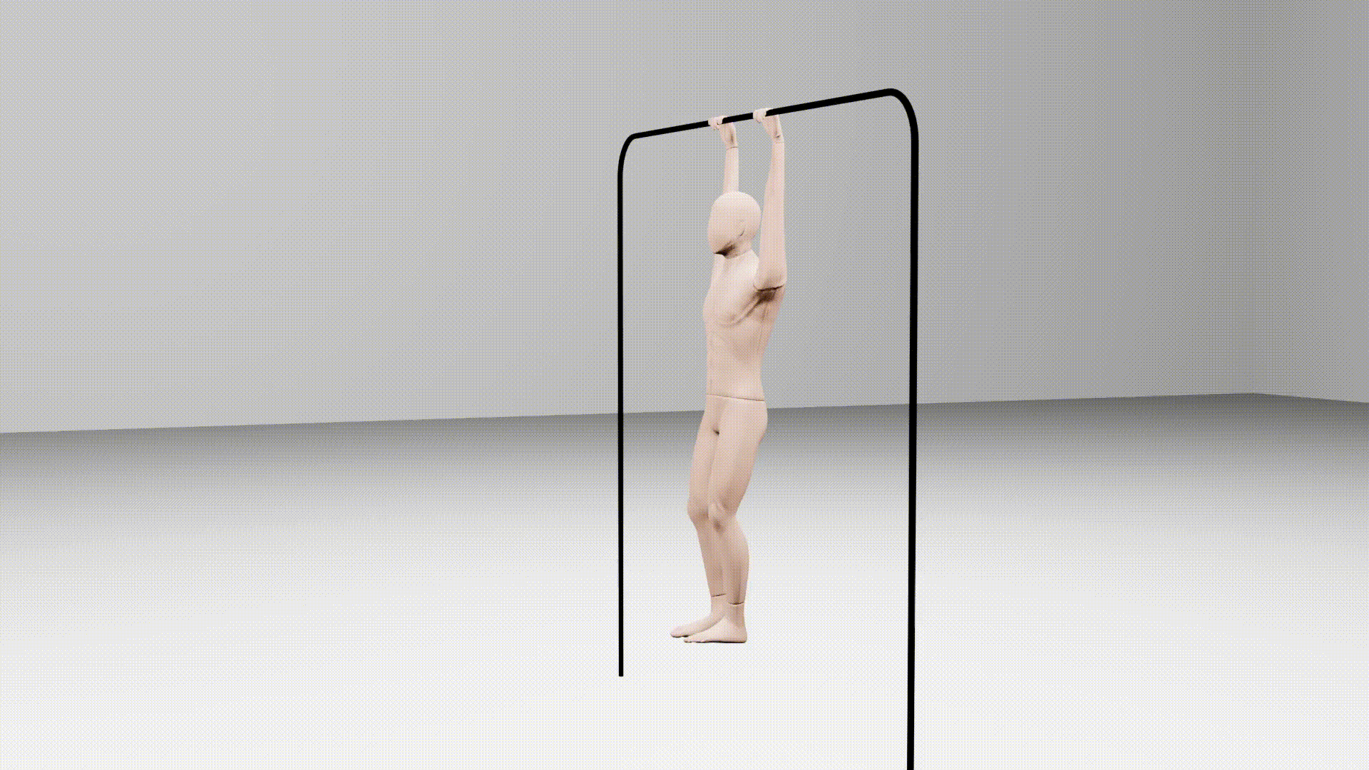 hanging leg raises animation