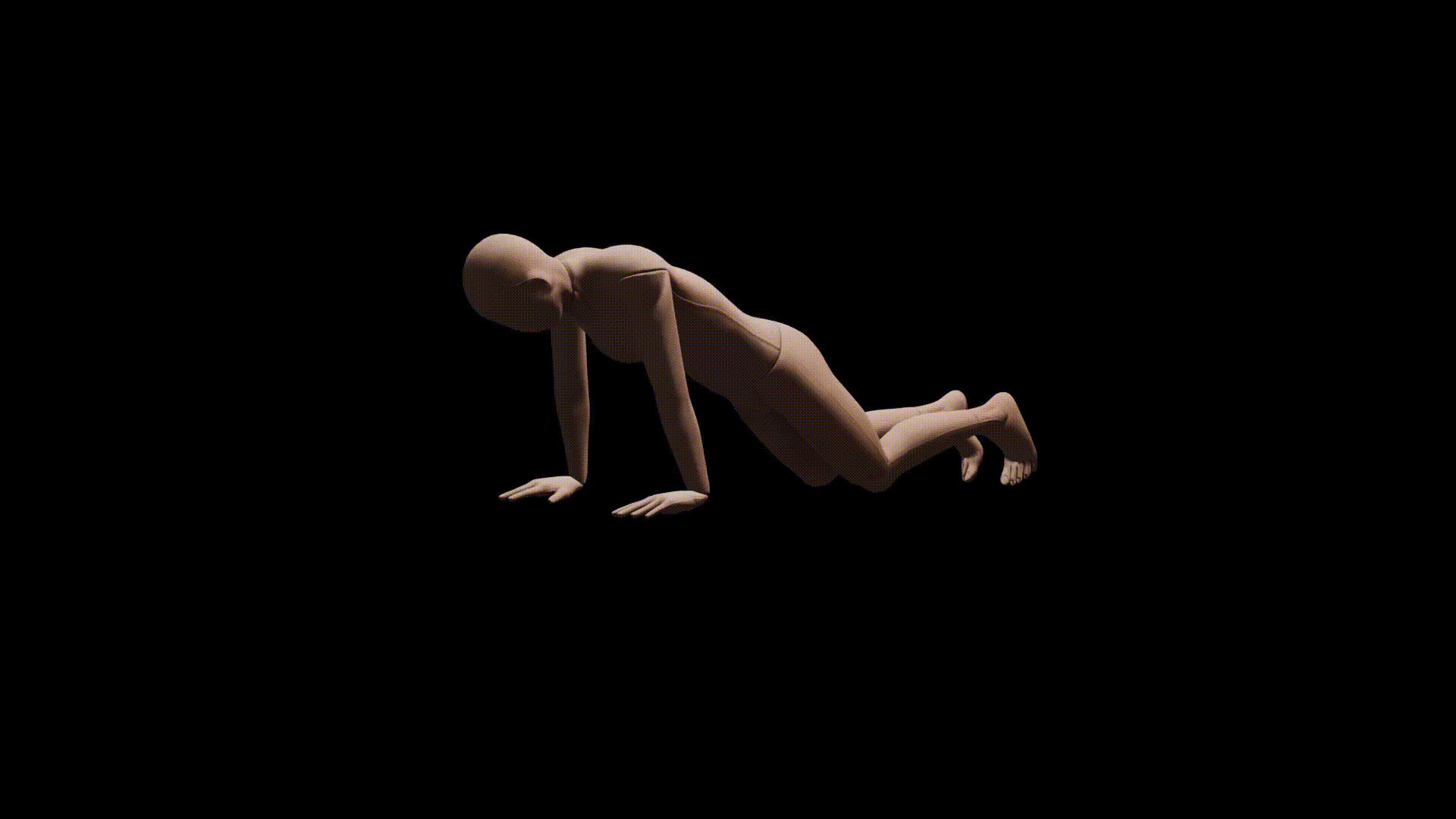 animated video example of kneeling push ups
