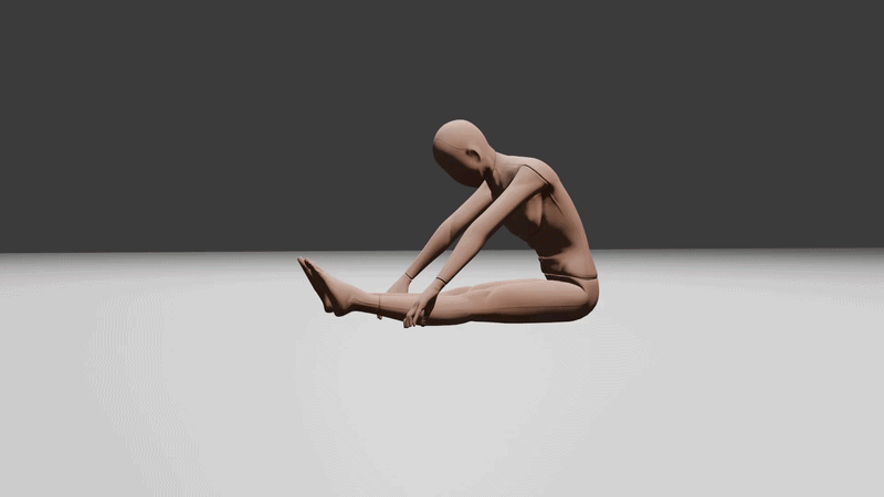 l sit compressions demonstration