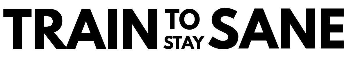 train to stay sane wide logo