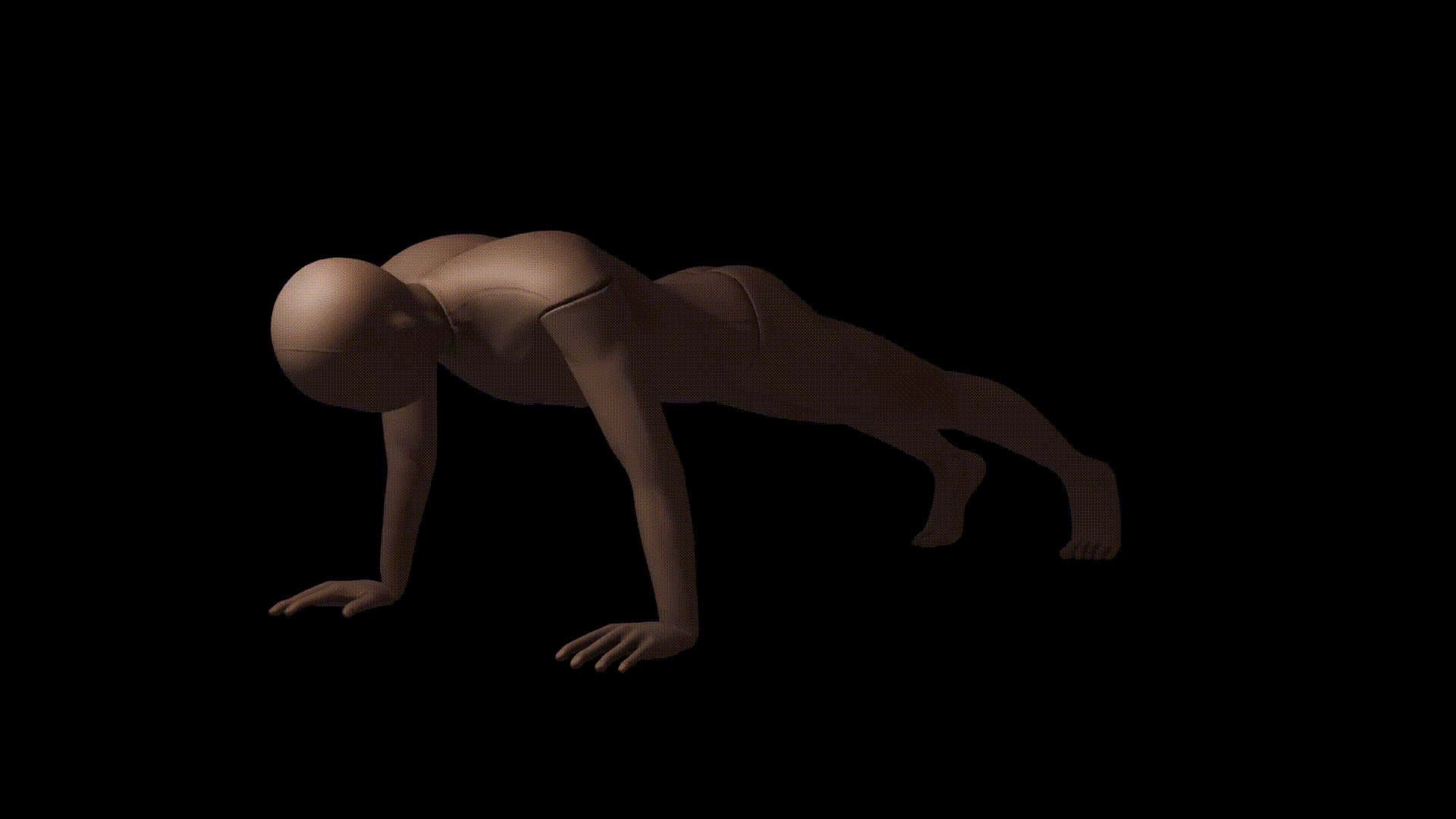 animated video of push ups