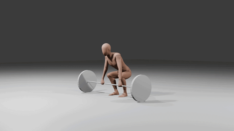 regular deadlift animation gif