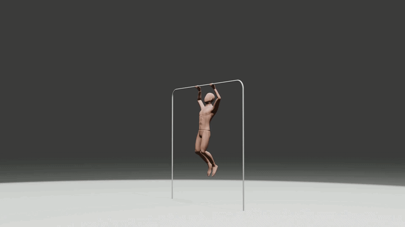 how to muscle up animation for demonstration purposes