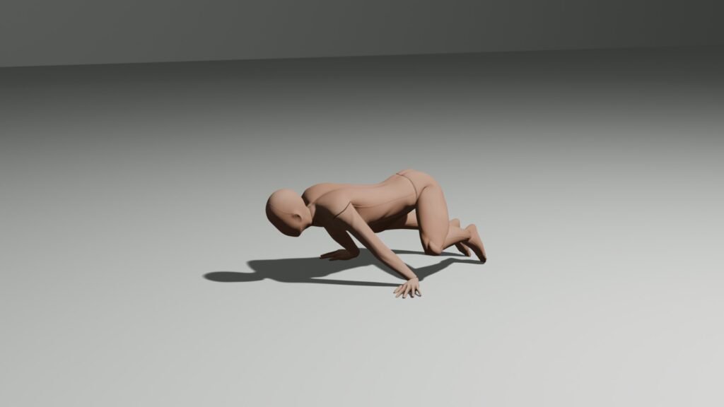 full planche push up starting position