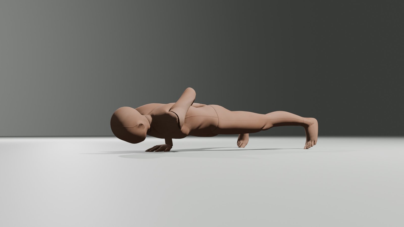 one arm push ups how to descent